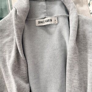 Grace Karin Light Gray Knitwear
